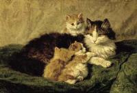 Ronner, Henriette - cats